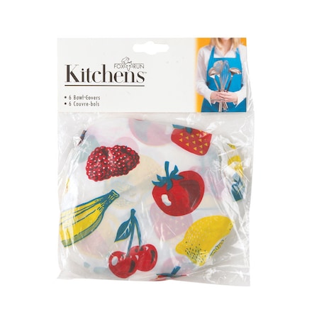 Fox Run Fox Run Bowl Covers Multicolored 6 pk 5285